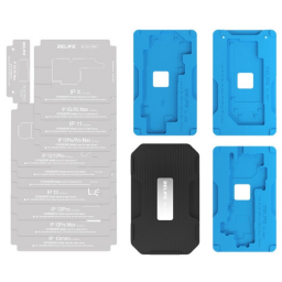 RL-601T - Plataforma con Stencil para Reballing de Interpost 14 en 1 iPhone X-13PM